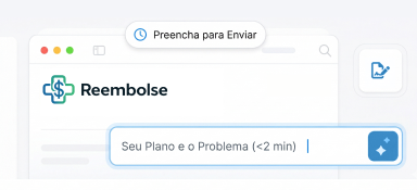 Ilustração do passo 1: envio do caso pelo formulário